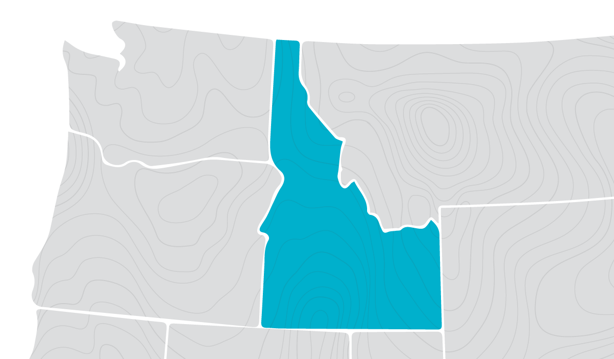 Idaho State Map